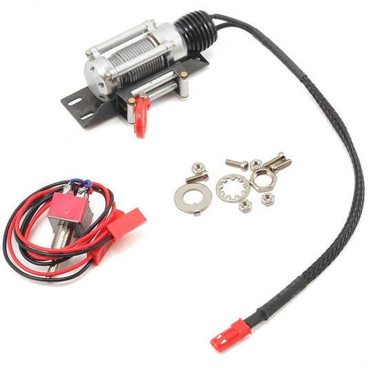 Yeah Racing 1/10 Scale Crawler Aluminum Winch (Silver) (Type A)