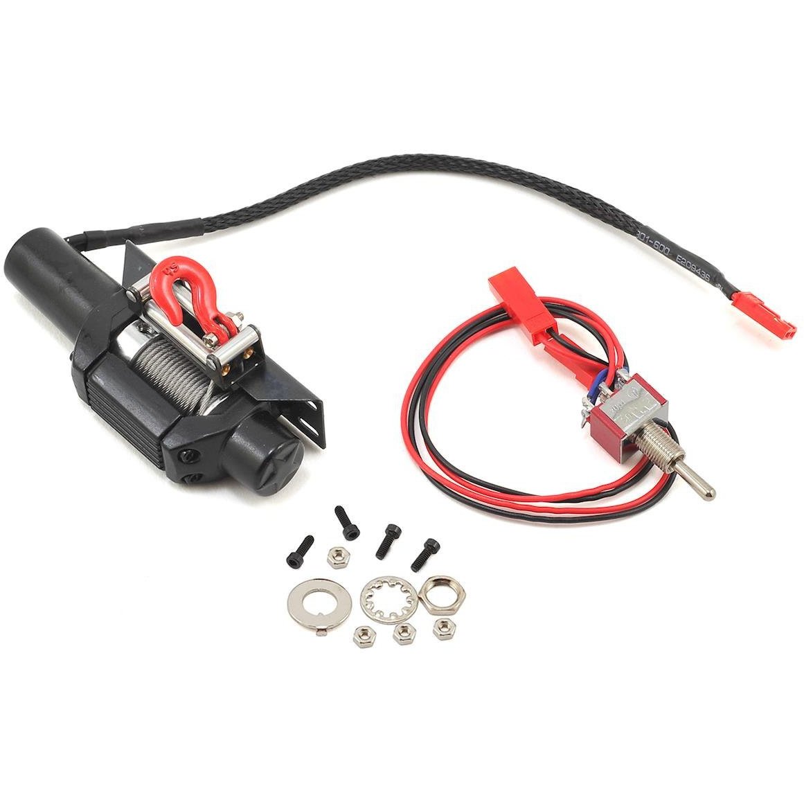 Yeah Racing 1/10 Scale Crawler Aluminum Winch (Black) (Type C)