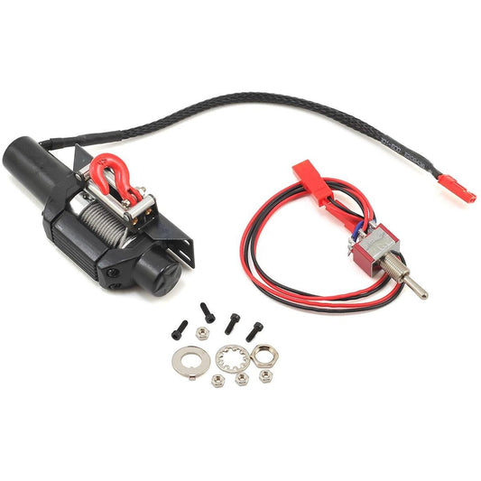 Yeah Racing 1/10 Scale Crawler Aluminum Winch (Black) (Type C)