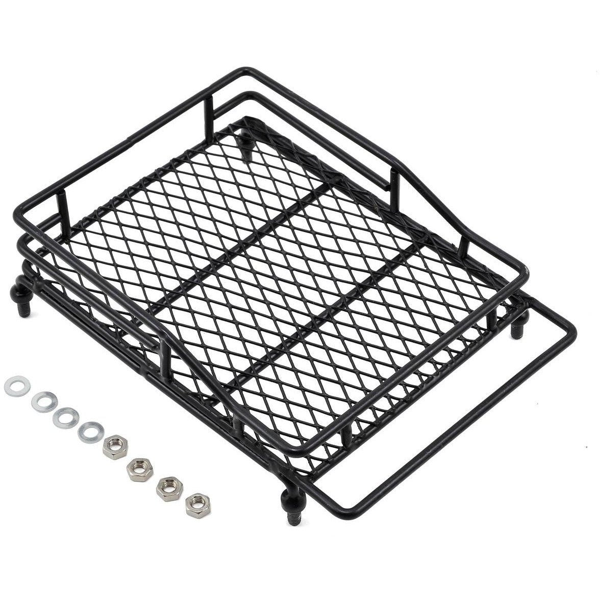 Yeah Racing 1/10 Crawler Scale Metal Mesh Roof Rack Luggage Tray (14x10x3.5cm)
