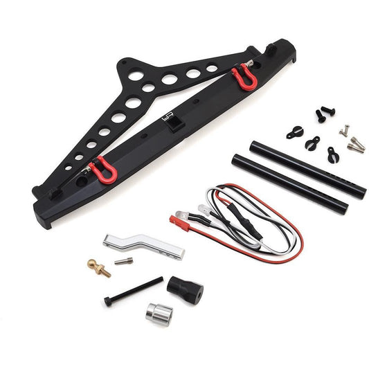 Yeah Racing Aluminum Rear Bumper w/Spare Tire Mount