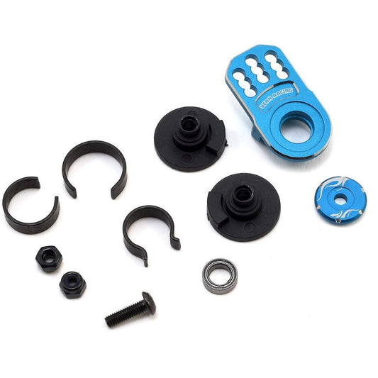 Yeah Racing Aluminum Servo Saver (Blue)