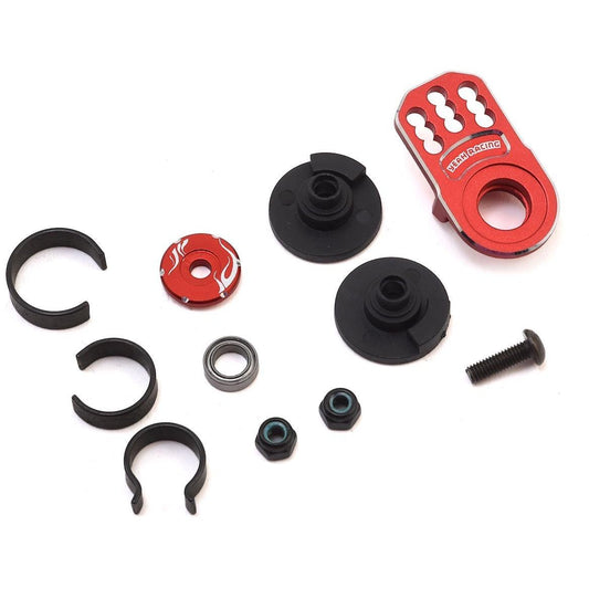 Yeah Racing Aluminum Servo Saver (Red)