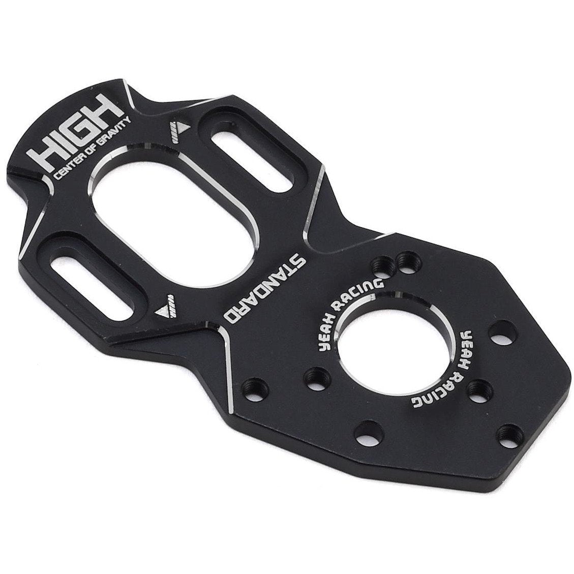 Yeah Racing Yokomo YD-2 Aluminum High CG Motor Mount Plate (Black)