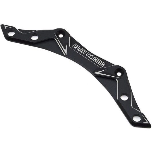 Yeah Racing Yokomo YD-2 Aluminum Bumper Support Plate (Black)