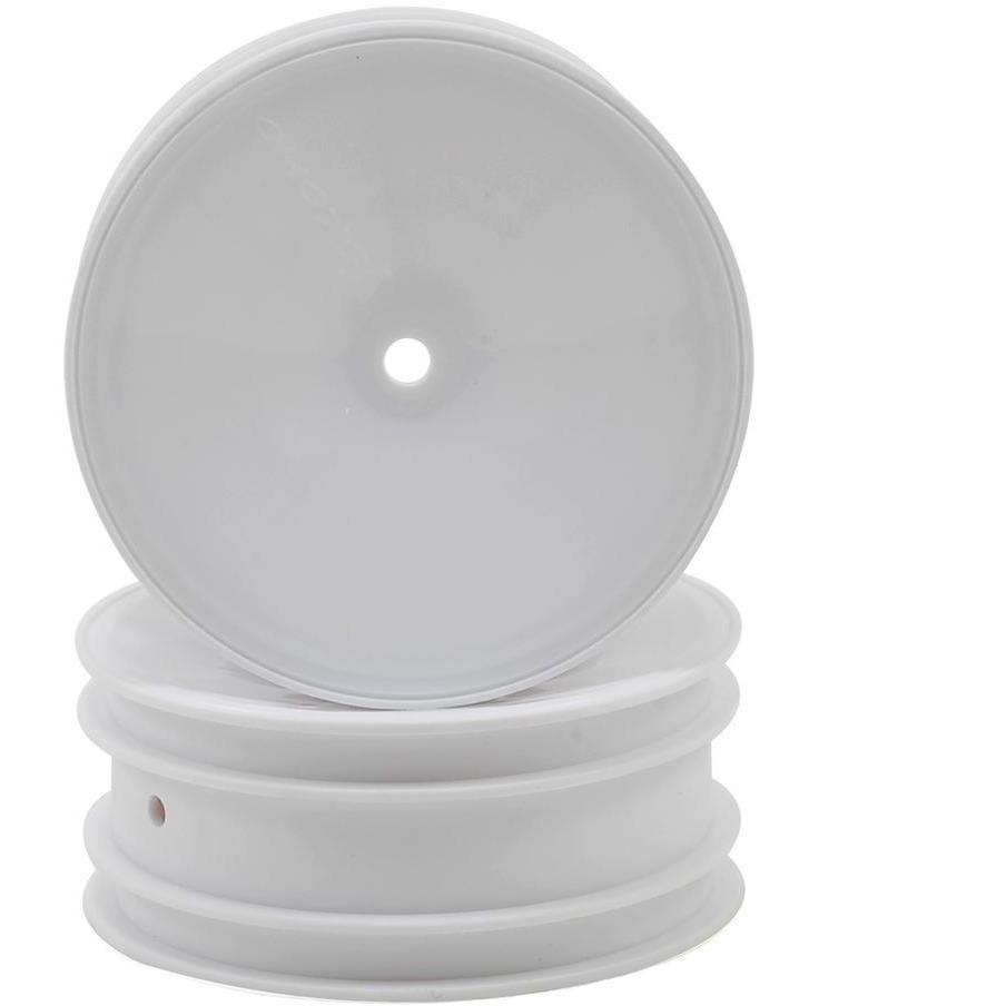 Yokomo 12mm Hex 2WD Front Buggy Wheels (White) (2) (YZ-2/B-MAX2)