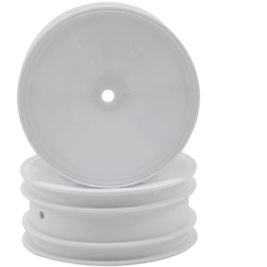 Yokomo 12mm Hex 2WD Front Buggy Wheels (White) (2) (YZ-2/B-MAX2)