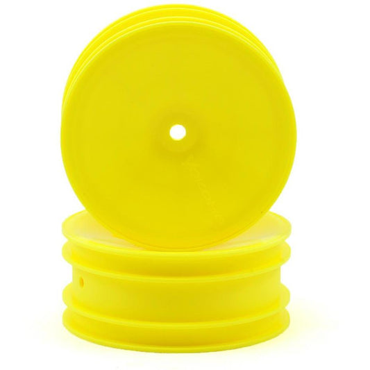 Yokomo 12mm Hex 2WD Front Buggy Wheels (Yellow) (2) (YZ-2/B-MAX2)