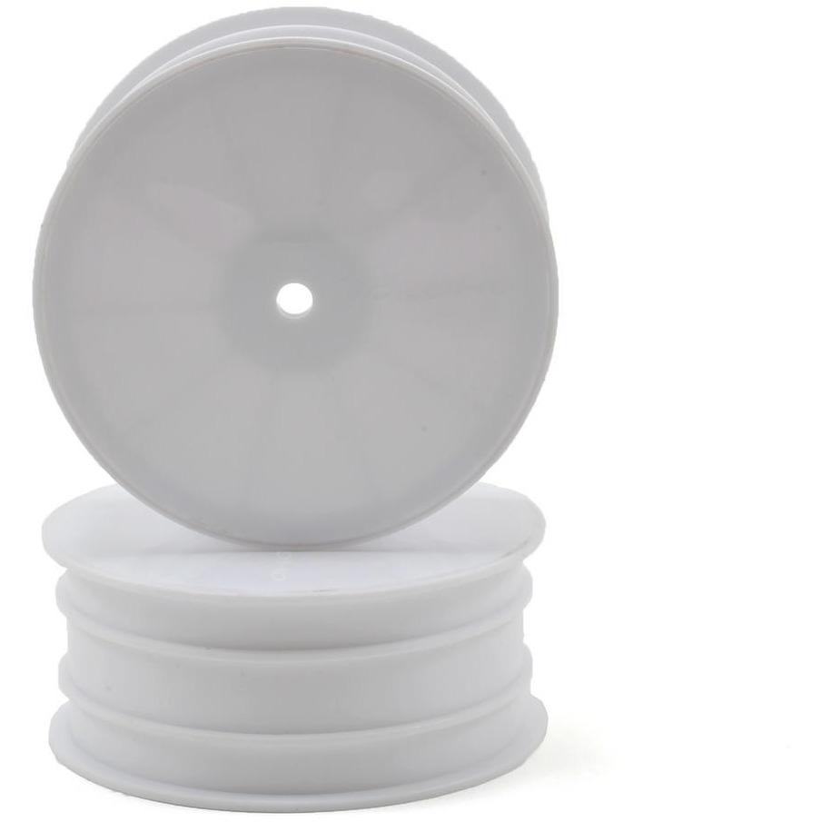 Yokomo 12mm Hex 1/10 4WD Front Buggy Wheels (White) (2) (YZ-4/B-MAX4)