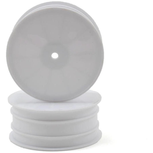 Yokomo 12mm Hex 1/10 4WD Front Buggy Wheels (White) (2) (YZ-4/B-MAX4)