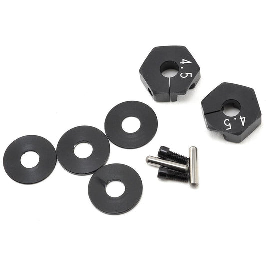 Yokomo +4.5mm Clamping Wheel Hex Hub w/Spacers (2)