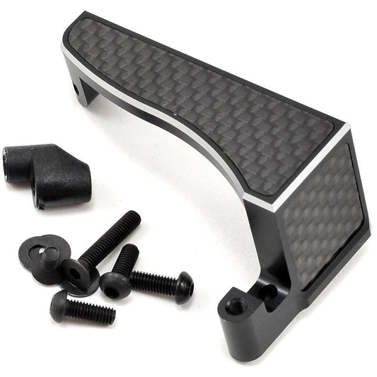 Yokomo Aluminum Special Floating Servo Mount (Black)