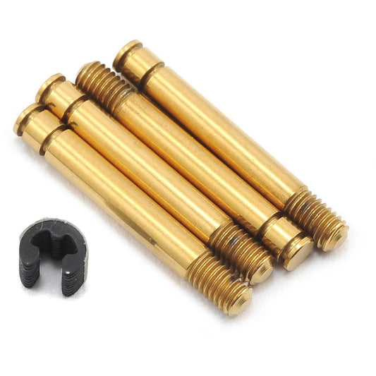 Yokomo Ti-Carbide Shock Shaft Set (4) (for SLF Short Shock II)