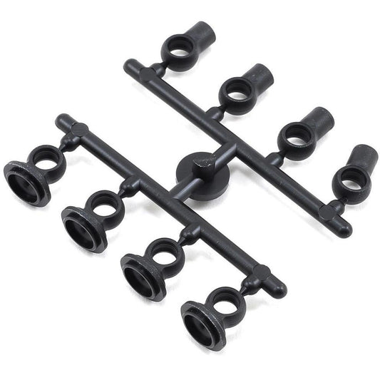 Yokomo Shock Cap & Shock End Set (for SLF Short Shock II)
