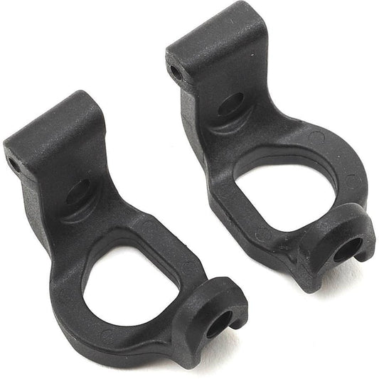 Yokomo Carbon Front Steering Hub Carrier Set (4°) (-1mm Tread)