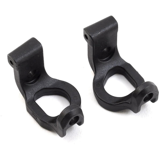 Yokomo Graphite Front Steering Hub Carrier (4°) (-1mm Tread) (Hard Type)
