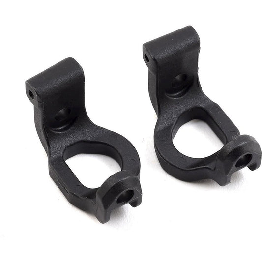Yokomo Graphite Front Steering Hub Carrier Set (4°) (Hard Type)