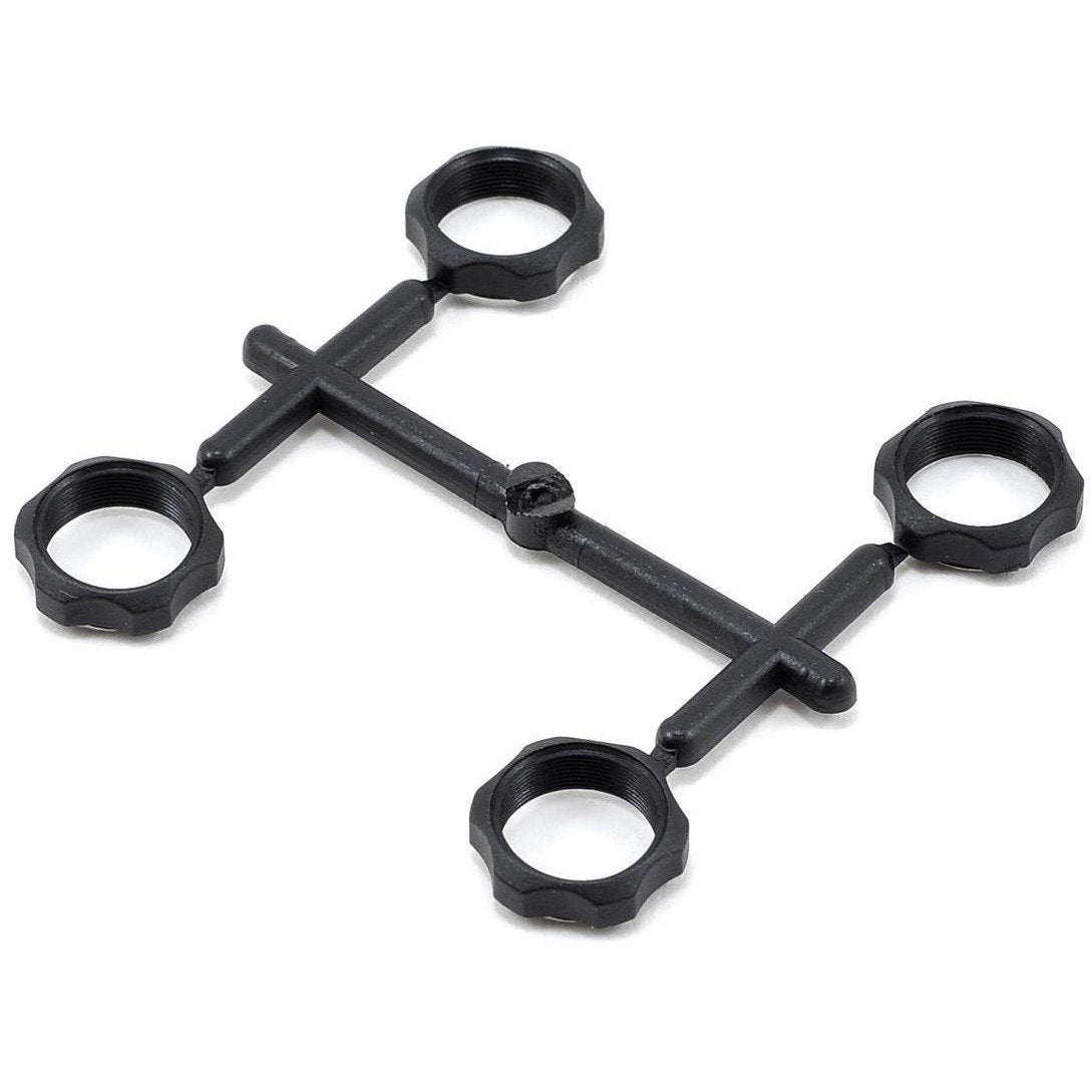 Yokomo Spring Adjustment Nut Set (4)