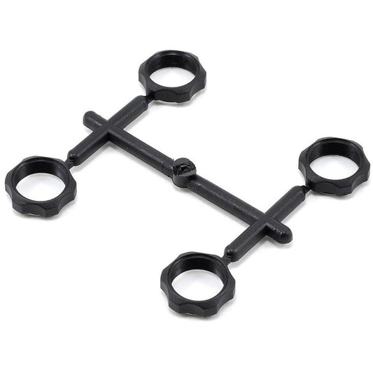 Yokomo Spring Adjustment Nut Set (4)