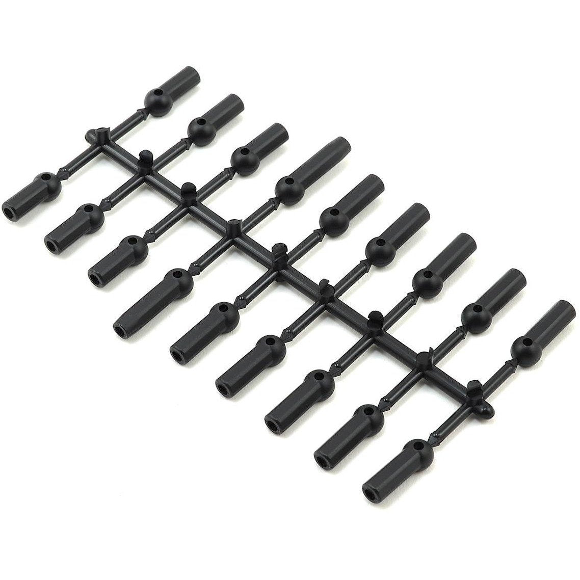 Yokomo DRB Rod End Plastic Parts Set (Black)