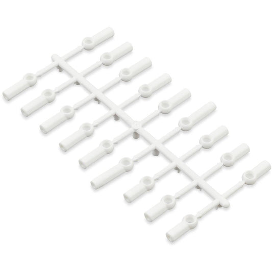 Yokomo DRB Rod End Plastic Parts Set (White)