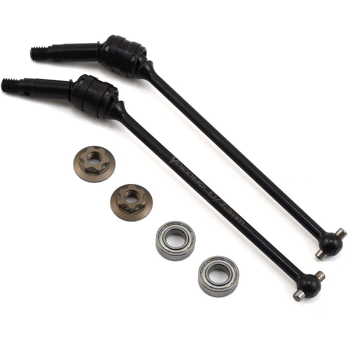 Yokomo 73mm Front Double Joint Universal Driveshaft (2)