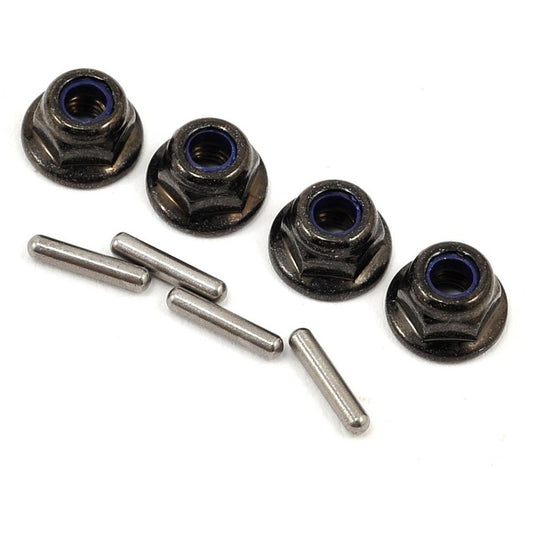 Yokomo Wheel Pin & Nut Set (4)