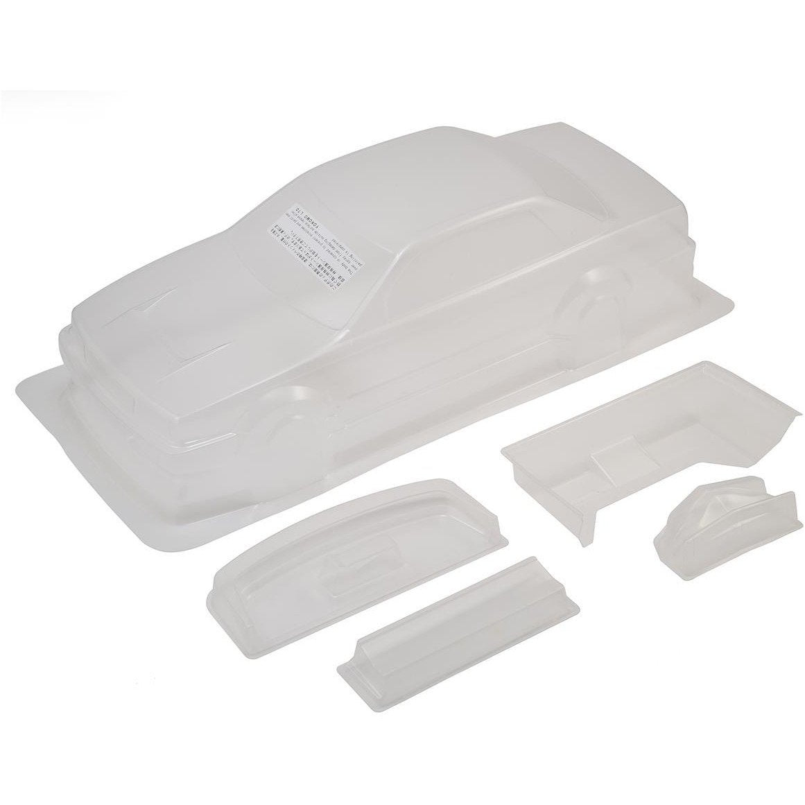 Yokomo Team Orange C33 Dri.Body 1/10 Drift Body w/Light Decal (Clear)