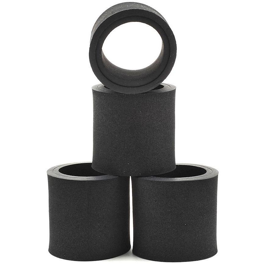 Yokomo Rear CRT S 1/12 Rubber Tires (4) (2 Layers) (Double Pink Compound)