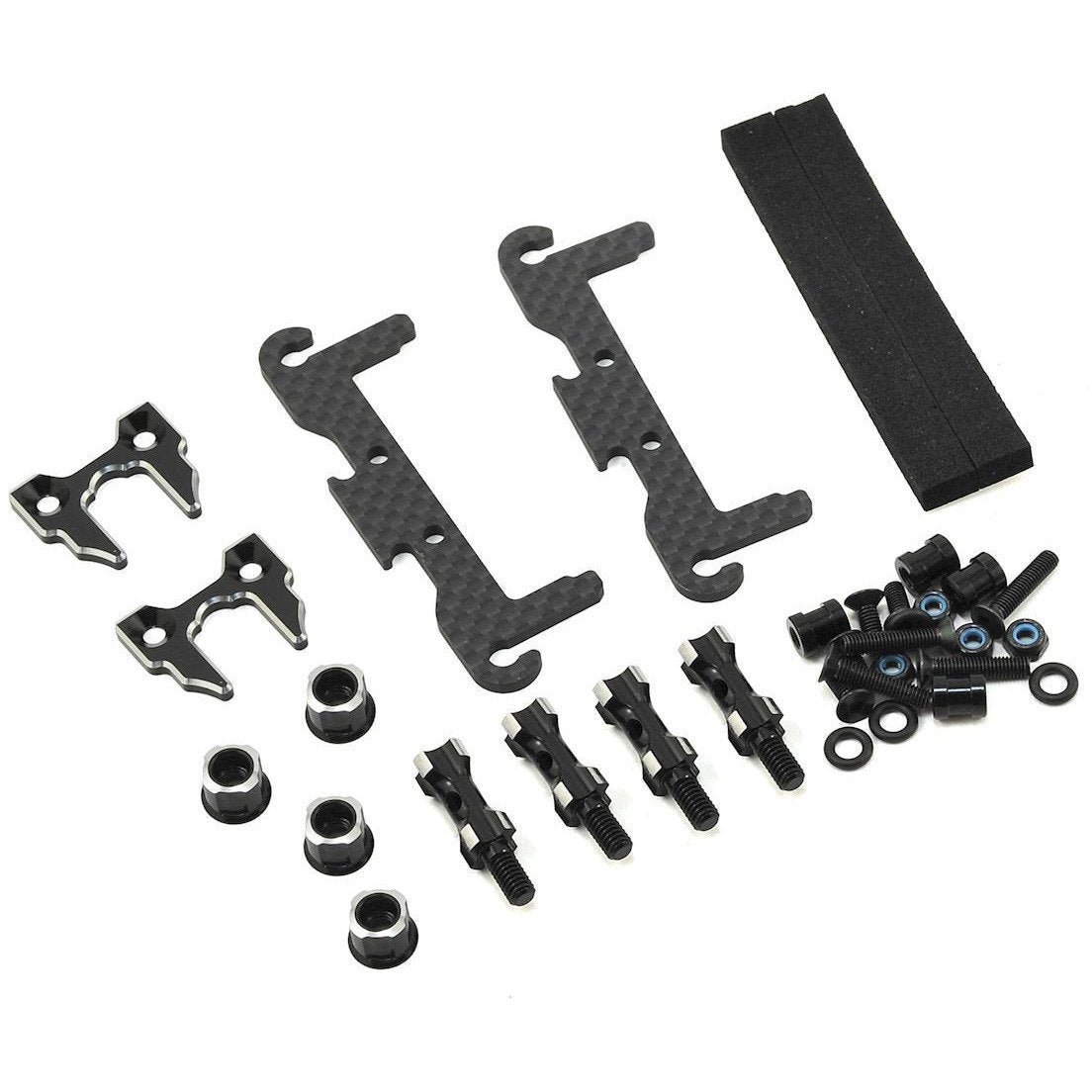 Yokomo Carbon Fiber Team Suzuki YD-2 Battery Holder Set (Shorty Only)