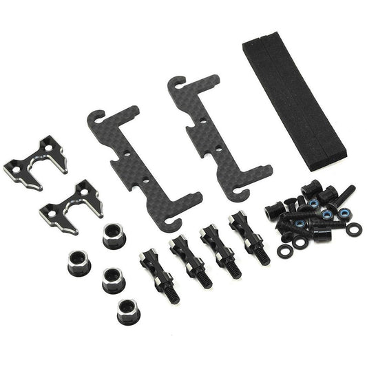 Yokomo Carbon Fiber Team Suzuki YD-2 Battery Holder Set (Shorty Only)