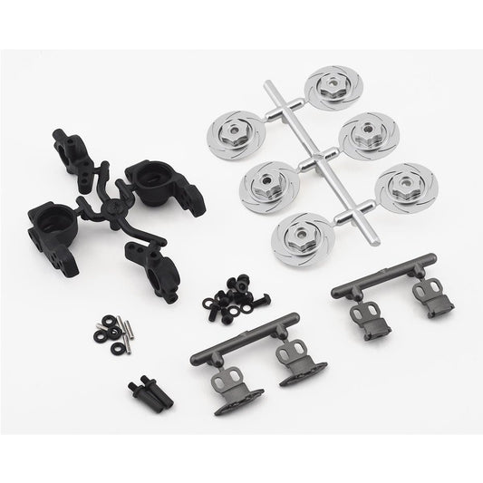 Yokomo YD-2 Complete Brake Disk & Caliper Set