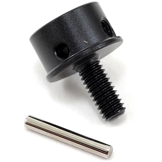 Yokomo Aluminum Outer Wheel Hub (Black) (Differential Side)