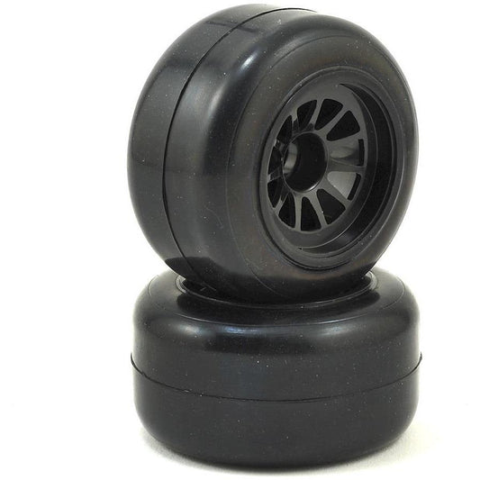 Yokomo YR10 Pre-Glued Front GR Ride F1 Tire (2)
