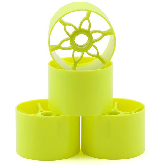 Yokomo 1/12 Front Wheel (Yellow) (4)
