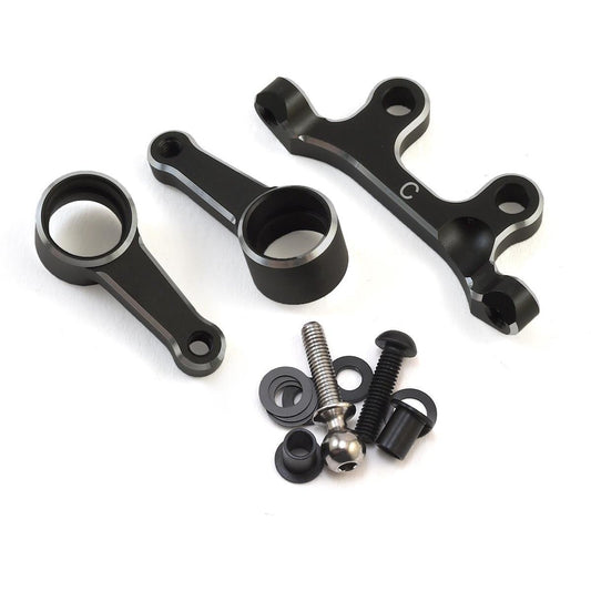 Yokomo YZ-2 CAL2 Aluminum Steering Bell Crank Set (Carpet/Astro turf)