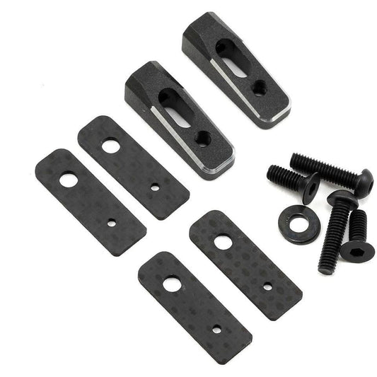 Yokomo Aluminum Servo Mount (Black)