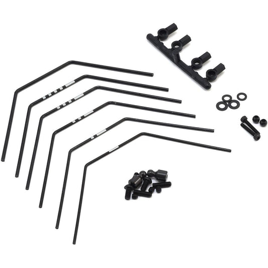 Yokomo YZ-2 Rear Anti Roll Bar Set (Hard) (Updated Arm Compatible)