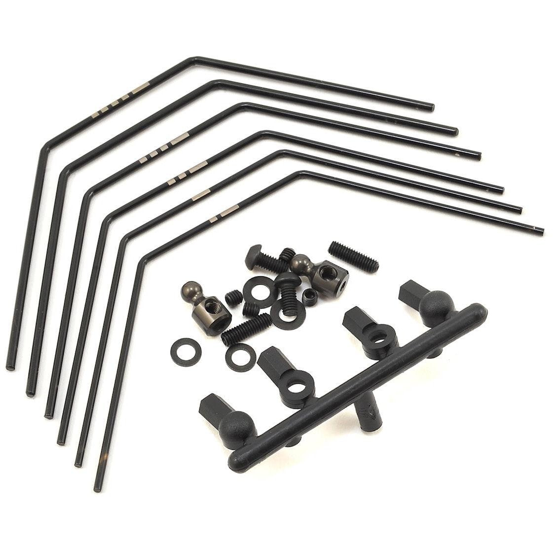 Yokomo YZ-2/YZ-4 Rear "Hard" Sway Bar Set