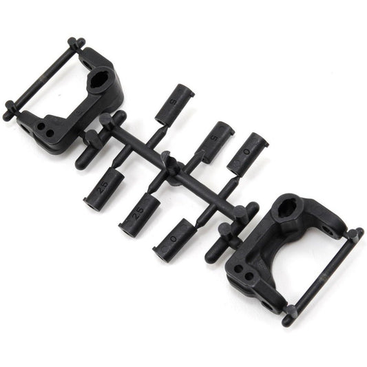 Yokomo Front Steering Hub Carrier w/Inserts (2)