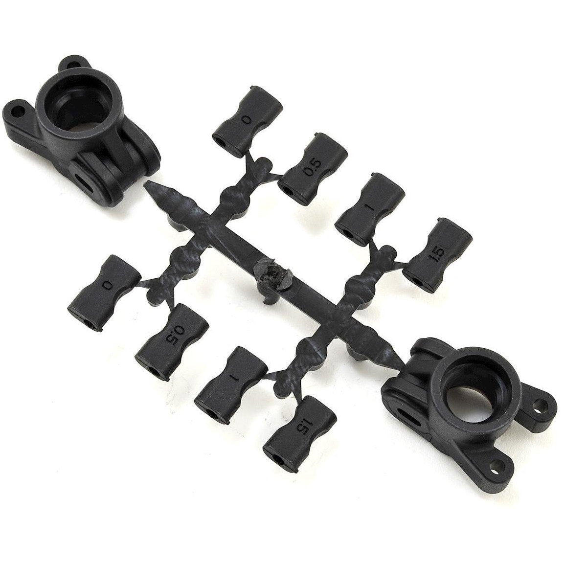 Yokomo YZ-2 DTM Height Adjustable Rear Hub Carrier Set