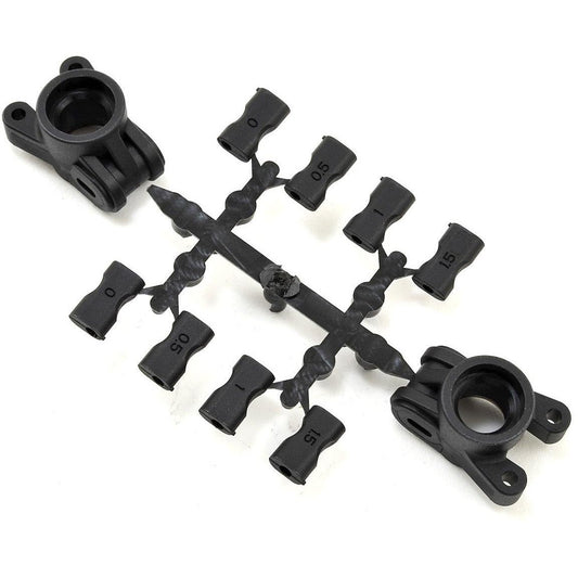 Yokomo YZ-2 DTM Height Adjustable Rear Hub Carrier Set