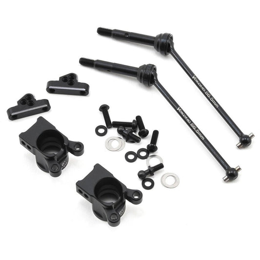 Yokomo Aluminum Offset Rear Hub Carrier Set (0 Degree)