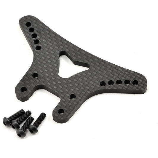 Yokomo 4mm YZ-4 Carbon Fiber Front Shock Tower (for Gull Arms)