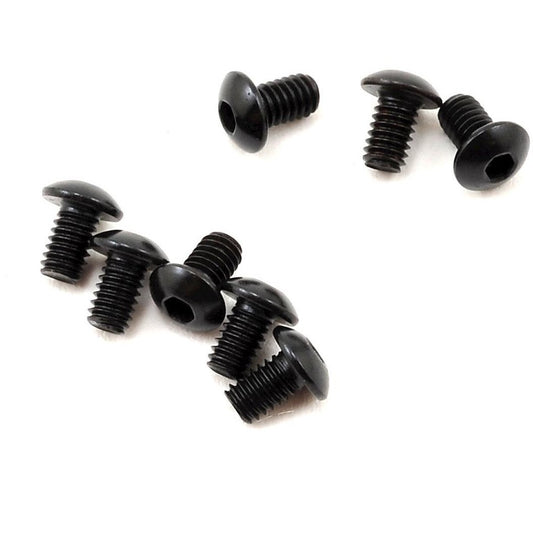 Yokomo 2.5x4mm Button Head Hex Screw (8)