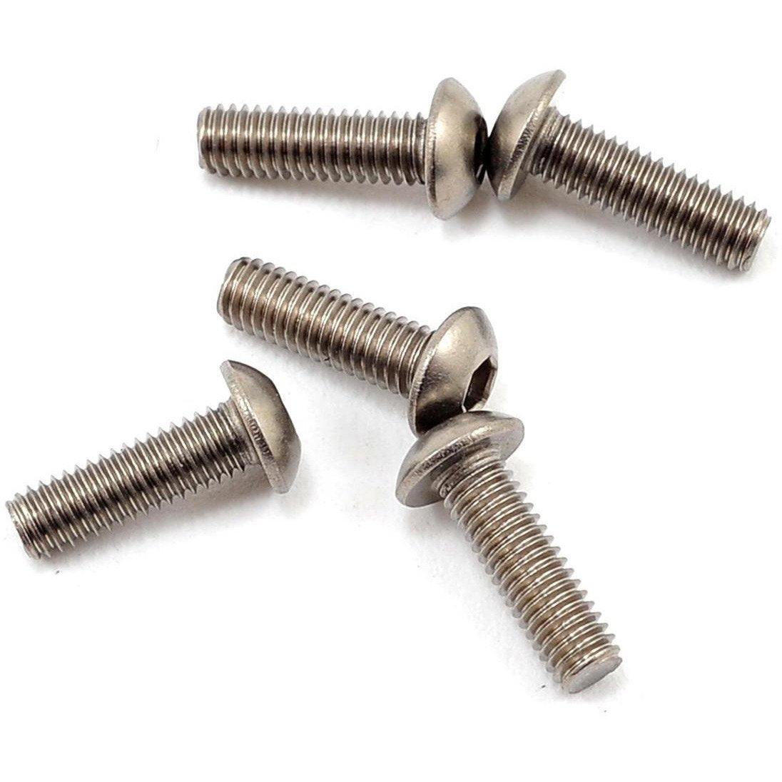 Yokomo 3x10mm Titanium Button Head Screw (5)