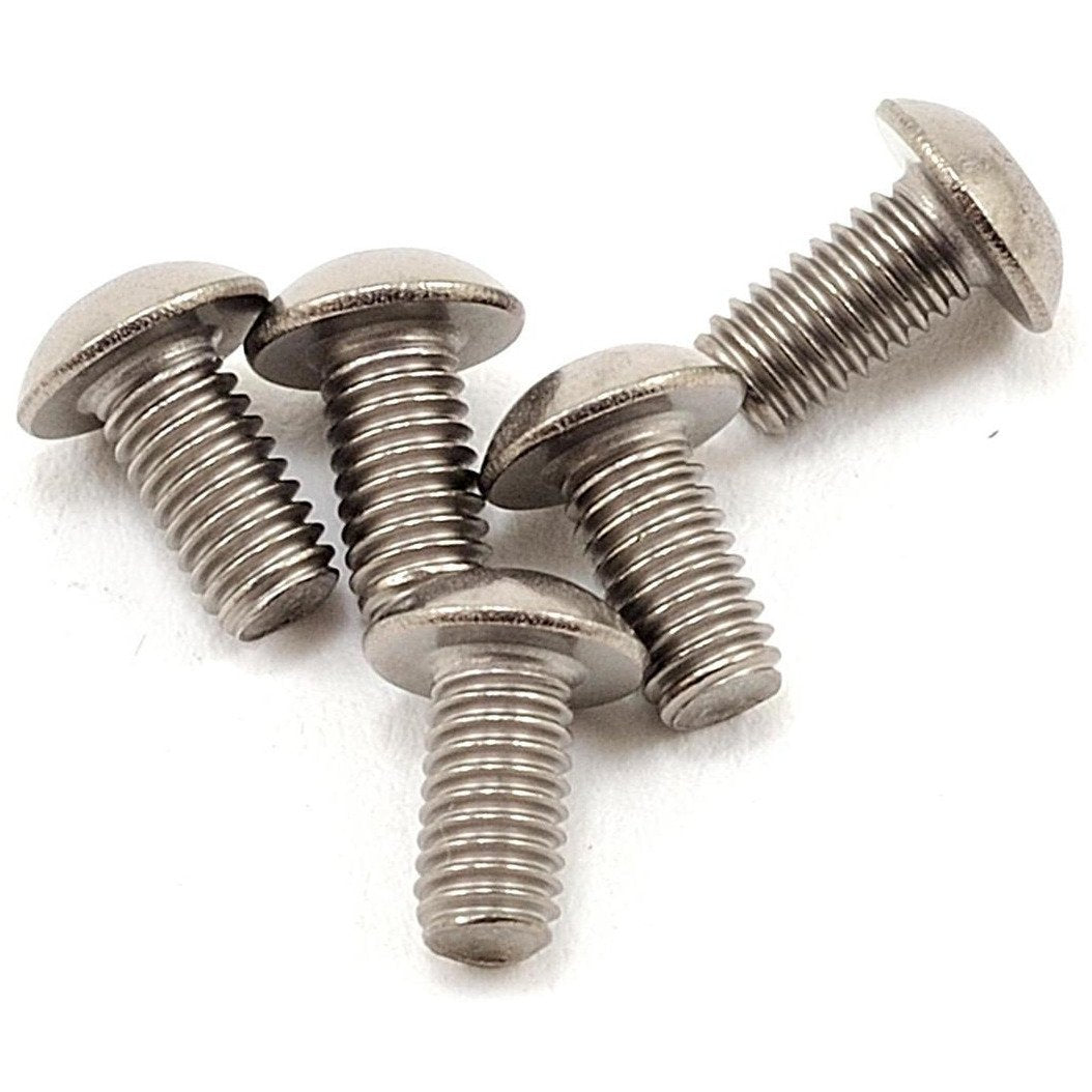 Yokomo 3x6mm Titanium Button Head Screw (5)