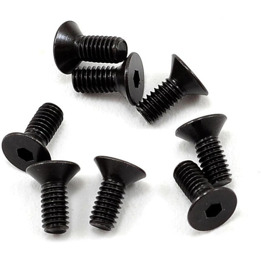 Yokomo 2.5x6mm Flat Head Hex Screw (10)