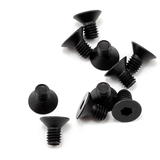 Yokomo 3x5mm Flat Head Hex Screw (10)