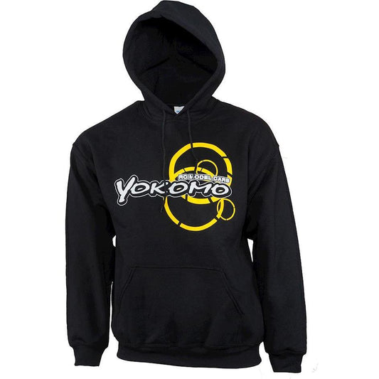 Yokomo Hoodie Sweatshirt (Black) (S)